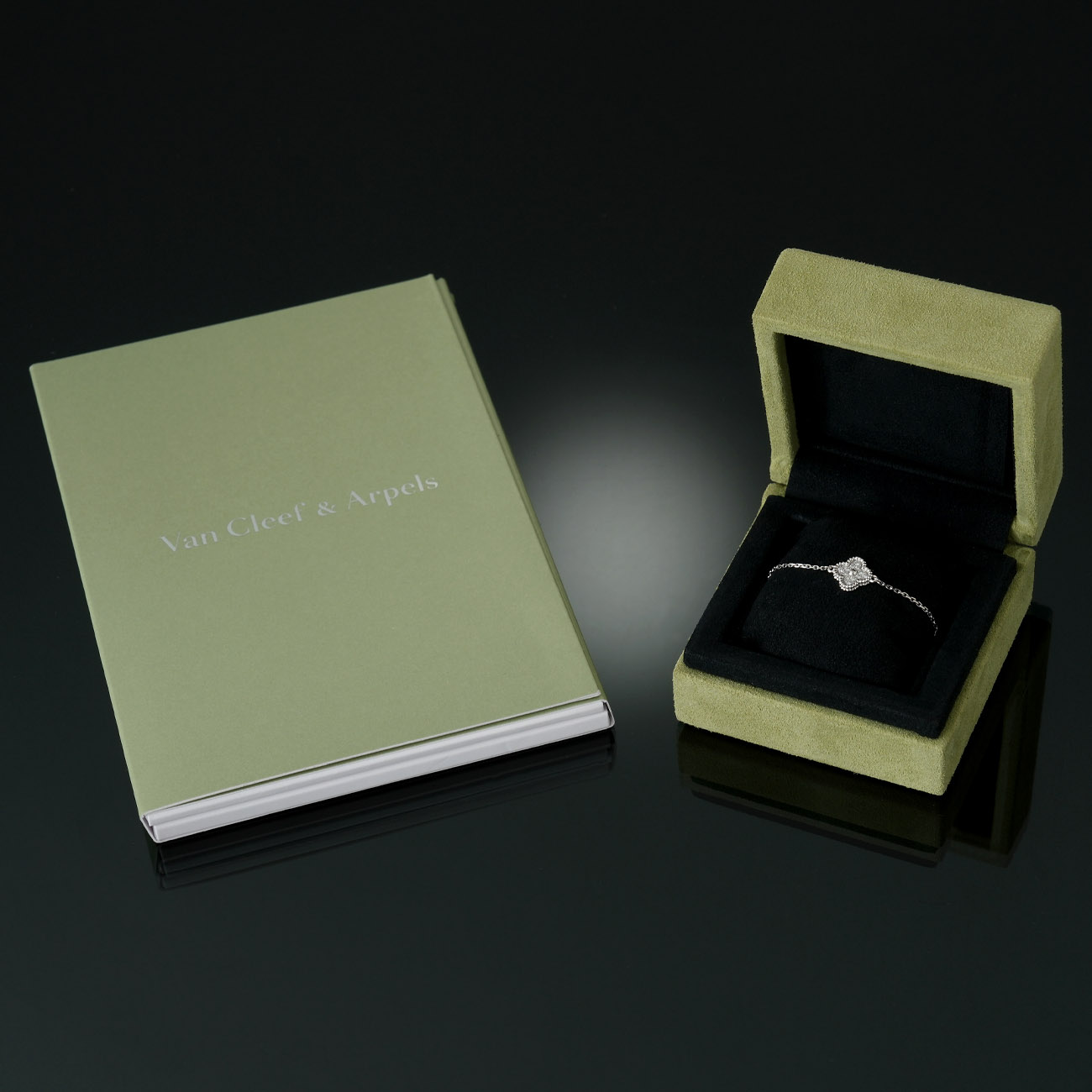 Van Cleef & Arpels(USED)반클리프앤아펠 스윗 알함브라 다이아 브레이슬릿 ARO85600